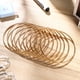 thumbnail image 5 of 10 aros de metal para atrapasueños, anillos de macramé, manualidades, coronas florales, aros de metal, anillos artesanales, 5 of 5