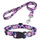 thumbnail image 1 of Set de collar y correa para perros Mihqy Bohemia Floral, 1 of 4