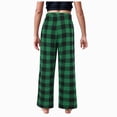 thumbnail image 4 of UAYOTSE Mid Big Kids Unisex Check PJ Pants Soft Skin Friendly Lounge Trousers Casual Bedroom Sleepwear,Sizes 15-16 Years, 4 of 9