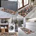 thumbnail image 2 of Pioneer Flower Floral Print Pattern Kitchen Rug Mat,Kitchen Runner Rugs Non Skid Washable,Decorative Kitchen Floor Mats for Kitchen,Sink,Laundry,17"X47", 2 of 5