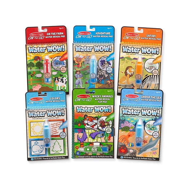 Melissa & Doug On the Go Water ¡Guau! Bloc de actividades, p Melissa & Doug NA