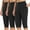 Black, variant on Wiyuqeen 3 Pack Capri Leggings for Women with Pockets Elastic High Waisted Exercise Capri Pants Solid Tummy Control Workout Gym Active Yoga Pants