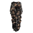 thumbnail image 7 of XYZCANDO Women Kaftan Dresses Plus Size V-Neck Batwing Sleeves Beach Cover Up Black Camo Hunting Caftan Dress Swimsuit Coverup for Women Bathing Suit Coverups Swim Cover Up Beach Wear, 7 of 7