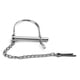 thumbnail image 4 of Pasador de acoplamiento de seguridad Pasador de arco redondo Bloqueo de cable de remolque Bloqueo deCerradura de pasador de seguridad para coche, anticorrosión de pestillo de alambre de remolques para, 4 of 8