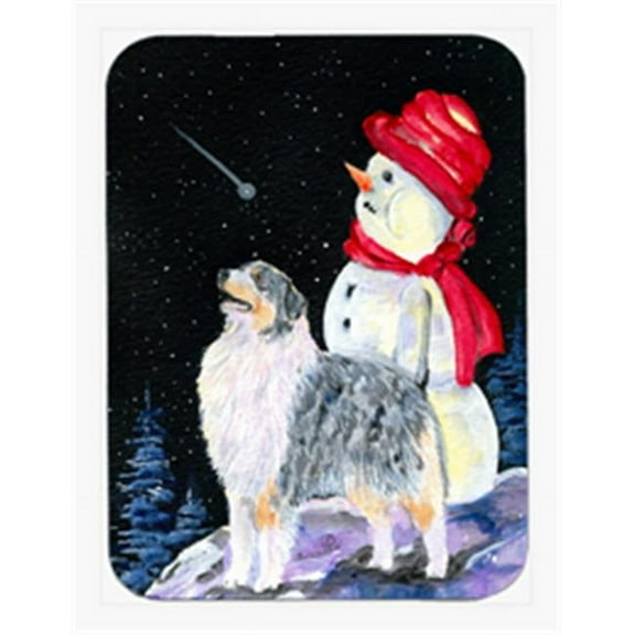Australian Shepherd Mouse Pad & Hot Pad Or Trivet