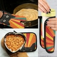 thumbnail image 5 of Yayeee Oven Mitts and Pot Holder Set of 4 Heat Resistant Kitchen Gloves Baking Hot Pad, Black Cat, 5 of 5