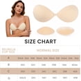 thumbnail image 4 of LAICAIW Soutien-Gorge Adhésif, Soutien-Gorge Auto-Adhésif, Soutien-Gorge Invisible Sans Bretelles Réutilisable en Silicone, Soutiens-Gorge Rehausseur Adhésifs Dos Nu pour Femmes, 4 of 6