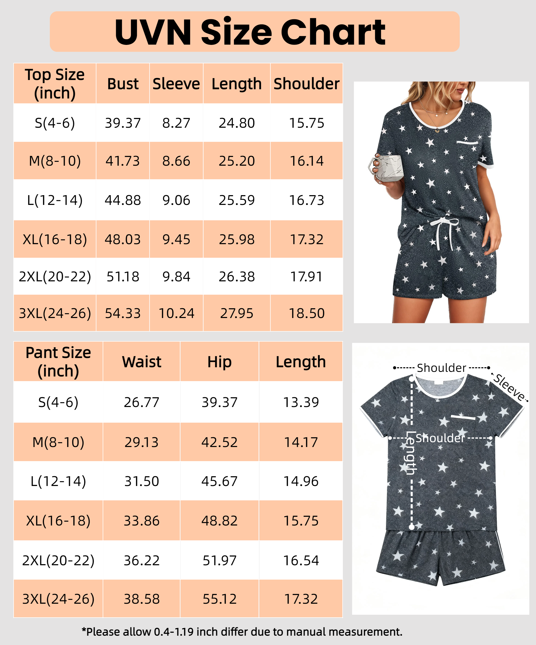 UVN Women's 2-Piece Lounge Set with Shorts photo 8