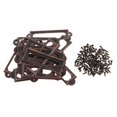 thumbnail image 2 of HILABEE 4x20pcs screw type label/card /tag holder drawer label pull for DIY red bronze 4 Pcs, 2 of 8