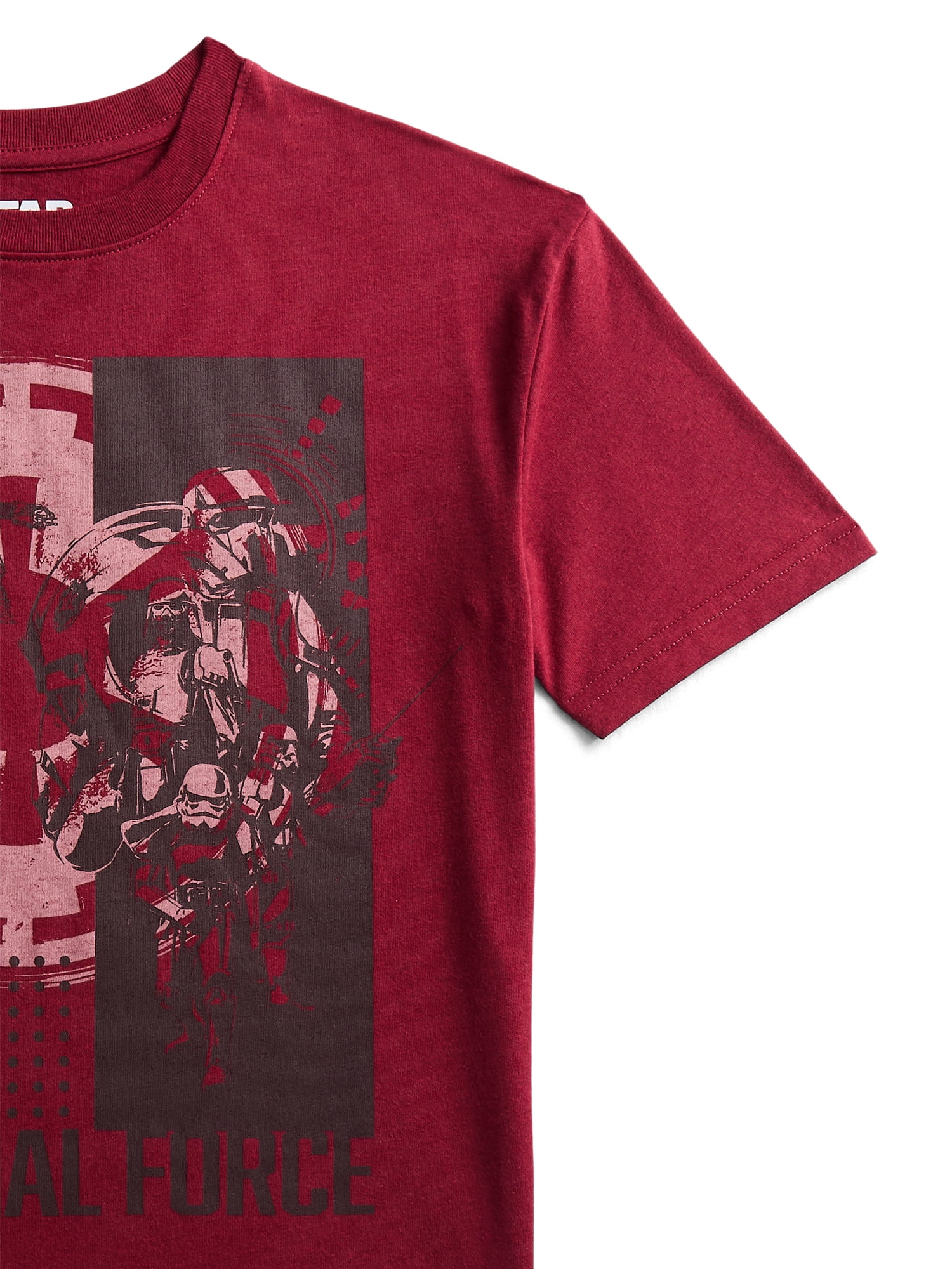 Star Wars The Mandalorian Boys Loyal to the Empire Graphic Tee with Short Sleeves, Sizes 4-18