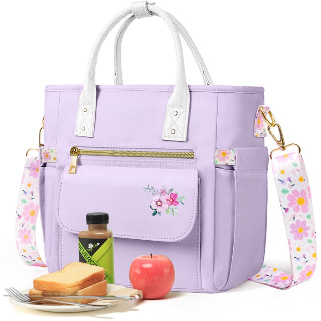 Bolsa para Almuerzo GLORIEROO Deluxe 28x17x25 cm Impermeable y Antiderrames