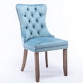 thumbnail image 4 of American Design 2-Piece Light Blue Dining Chairs/Warm Ambiance in Dining Area, 4 of 6