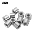 thumbnail image 3 of Uxcell 10Pack Round Connector Nuts, M5x8x10mm Coupling Nut Sleeve Rod Bar Stud Nut, 3 of 6