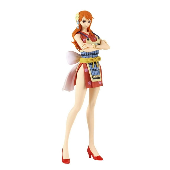 One Piece Glitter & Glamour One Coin Nami Collectible PVC Figure (Red Outfit)