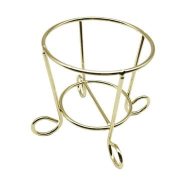 5Pcs Air Plant Holder, Pot Planter Shelves for Small Air Fern Tabletop Gold