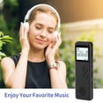 thumbnail image 3 of Amdohai Digital Voice Recorder Voice Activated Recorder Noise Reduction Dictaphone MP3 Player HD Recording 10h, 3 of 8
