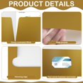 thumbnail image 3 of Carpeta Yeaqee de papel laminado brillante con letras doradas, paquete de 100 unidades, 3 of 5