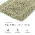 thumbnail image 4 of Martex Cotton Bath Rug | Ringspun Soft & Absorbent Non-Slip Quick-Dry Bathroom Mat | Sea Green, 4 of 9