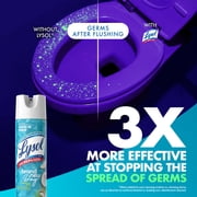 Lysol Brand New Day Disinfectant Spray, Sanitizing and Antibacterial Bathroom Spray, Deodorizer, Coconut Water & Sea Minerals, 19 oz