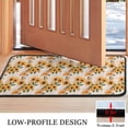thumbnail image 3 of Beige Sunflower Pattern Door Rugs,Washable Non Slip Door Mats Indoor,Decorative Door Mats,Entry Mat Indoor for Entrance,Bedroom,Kitchen,Bathroom,30"x17", 3 of 6