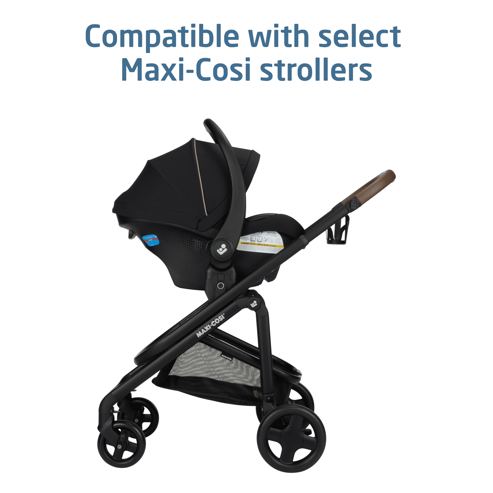 Maxi-Cosi Mico Pro Infant Car Seat, Sea Shadow Black