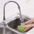 thumbnail image 2 of Grifo de rotación de 360 grados de acero inoxidable G1/2 pulgadas, ducha, cocina, filtro de baño, dispositivo de ahorro de agua, 2 of 8