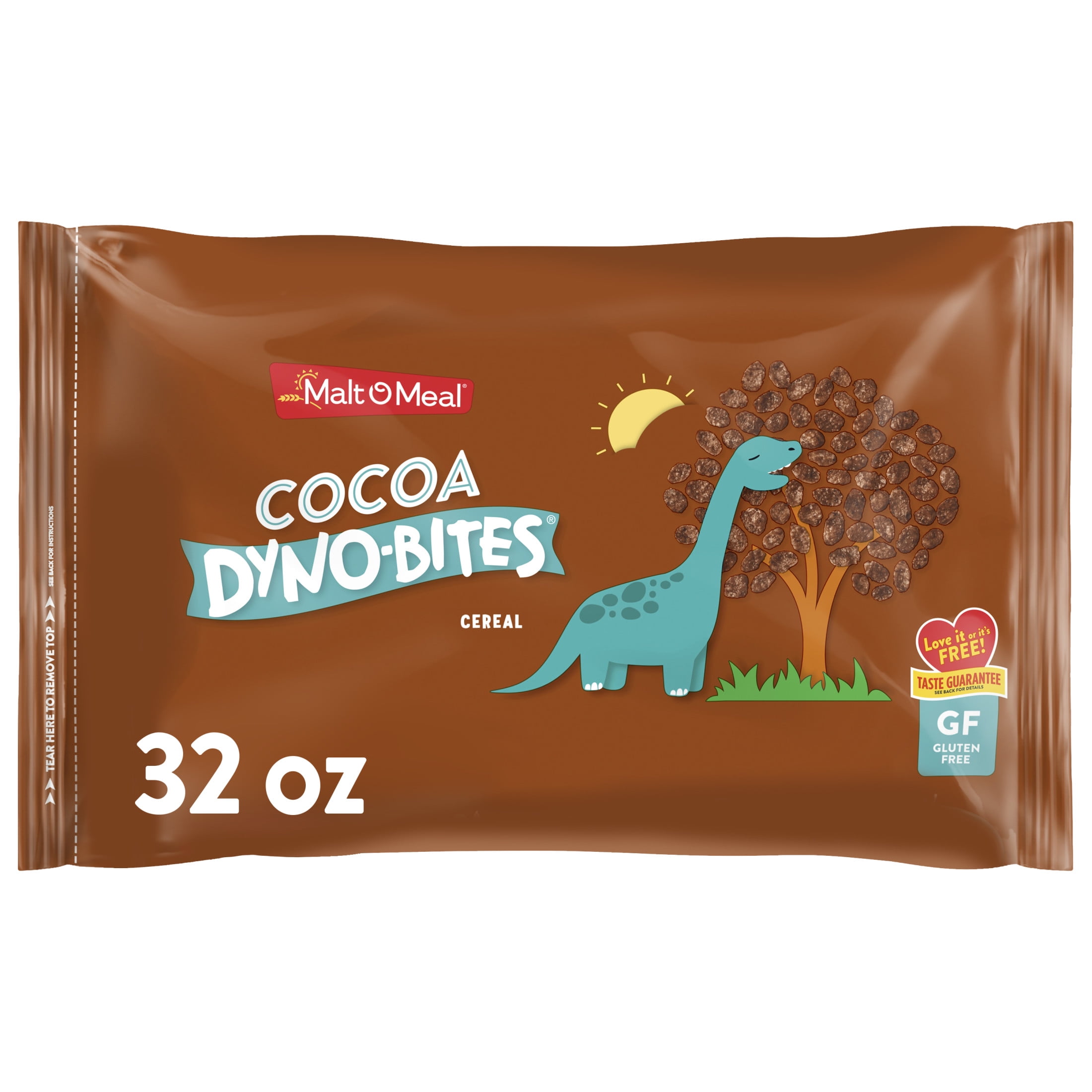Malt-O-Meal Cocoa Dyno Bites Gluten Free Breakfast Cereal, 32 oz (Pack 4)