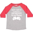 thumbnail image 3 of Inktastic Kickboxing Future Kickboxer Like Mommy Boys or Girls Toddler T-Shirt, 3 of 5