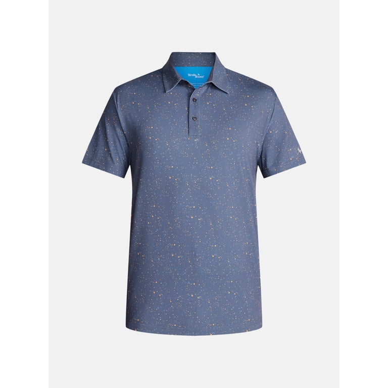 Birdie Bound Men's Splatter Print Golf Polo photo 5