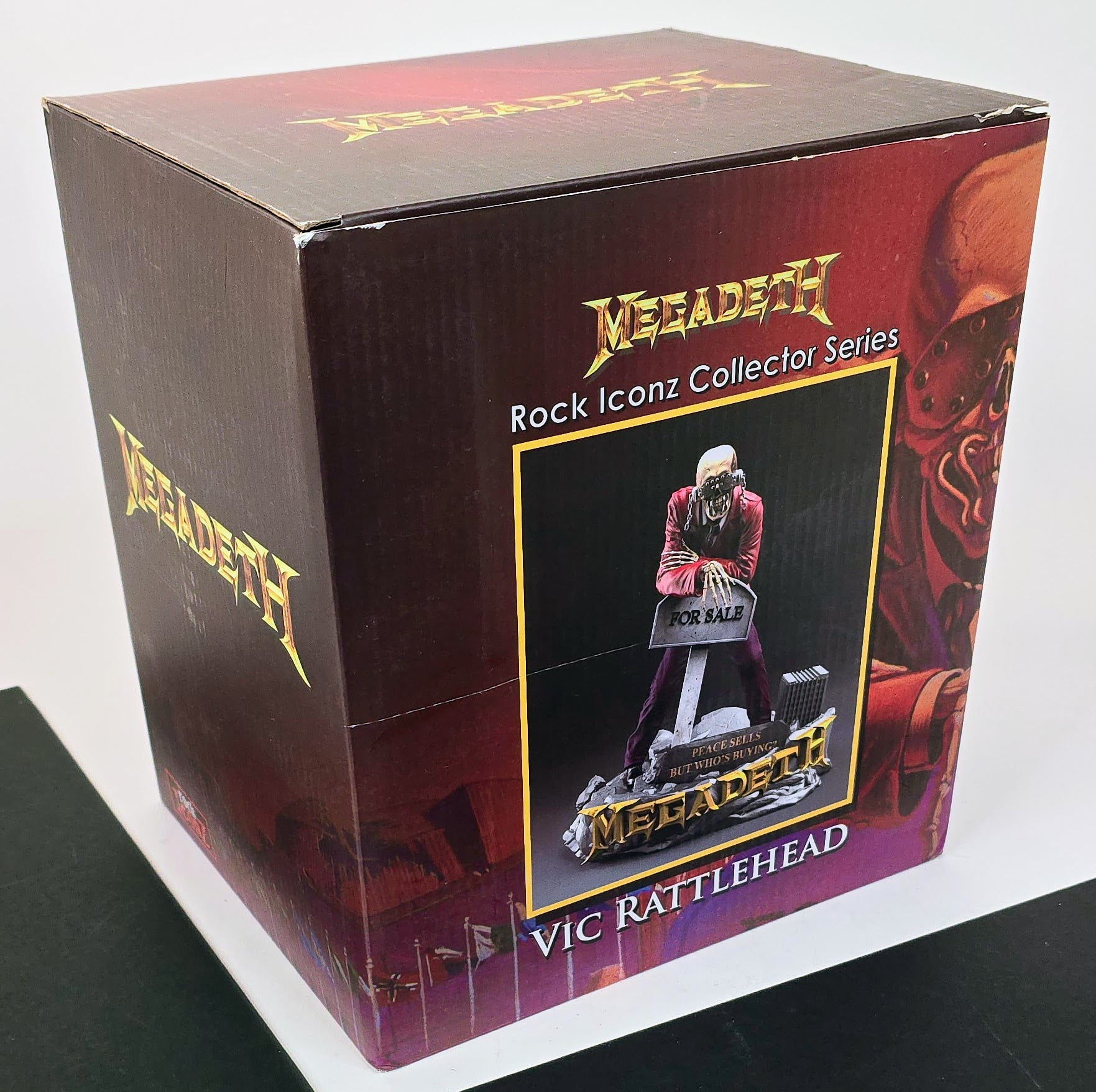 メガデス フィギュア megadeth ROCK Vic Rattlehead