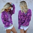 thumbnail image 4 of Chandail à Capuchon Camouflage pour Femmes, Coton, Design Uni, Chandail Décontracté, 4 of 5