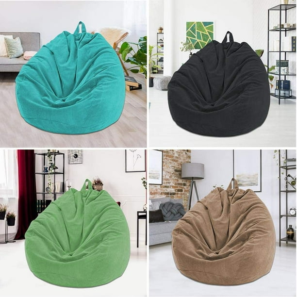 Bean Bag Chair Cover Bean Bag Cover Sofa Cover Corduroy Lazy Living Room Bean Bag Cover Soft Removable Washable Slipcover Jacket for Most Bean Bag Sofa Walmart
