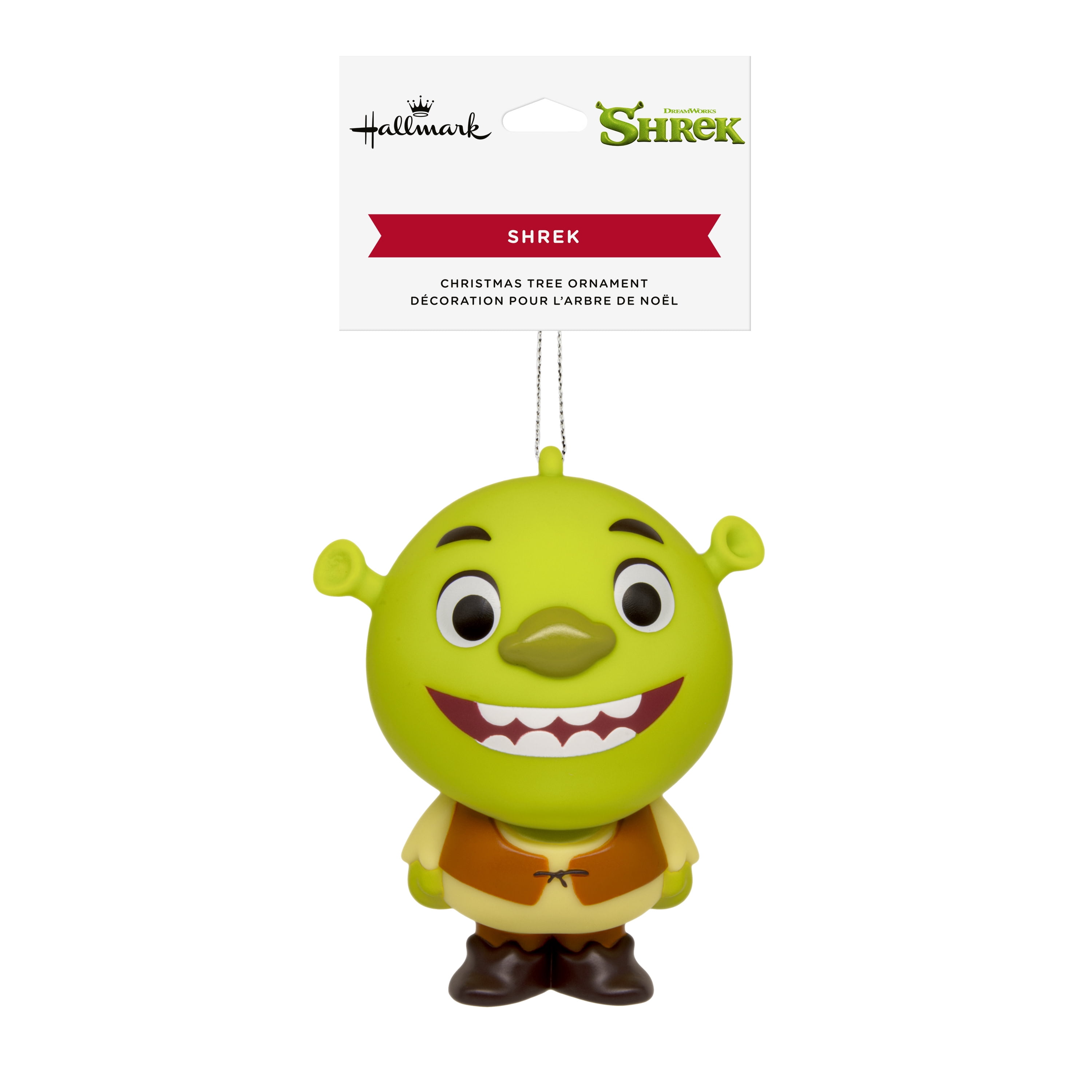 Hallmark Christmas Ornament (Shrek, Shatterproof), 1 Count