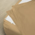 thumbnail image 2 of Sheet has Zipper Fitted Sheet, (King Size 76x80) 18 Inch Deep Pocket, 100% Egyptian Cotton, 800 TC, Solid Taupe Color., 2 of 9