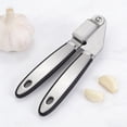 thumbnail image 4 of Tong Stainless Steel Garlic Large Manual Garlic Crusher For Quick Minced Garlic And Paste Making, 4 of 5