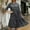 Black, variant on Babysbule Dresses For Women Fashion Ladies Solid 3/4 Sleeves Round-neck Maxi Summer Zipper Loose Dress