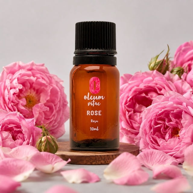 Aceite Esencial Puro Rosa 10 ml