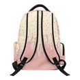 thumbnail image 2 of HELLHERO Melting Cream Casual Daypack with Adjustable Padded Straps, Breathable Waterproof 17 Inch School Bookbag for Daily Use Outdoor, 2 of 8