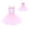 Pink, variant on Riecok Flower Dresses for Kids Sleeveless Sequin Ruffle A Line Princess Dresses Halloween Birthday Party Kid Patchwork Tulle Skirt Formal Gown Dresses Pink XXL
