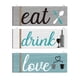 thumbnail image 2 of Letrero de letras BLESIY colgante adorno manualidades arte decorativo para decoración hogar porche, 2 of 8