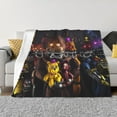 thumbnail image 4 of Lsque Five Nights At Freddy'S Print Flannel Throw Blanket, Ultra-soft Blanket for Bed, Couch, Car, Hypoallergenic Anti-pilling blanket-50"x40", 4 of 8