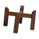 thumbnail image 4 of Soporte para plantas de suelo, soporte para macetas de madera, fácil de usar, portátil, antideslizante y estable. Marrón de una sola capa, 4 of 9