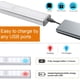 thumbnail image 3 of Luz con sensor de movimiento, luz de armario, luz nocturna con 30 LED, automática, recargable por USB, banda magnética adhesiva, ideal para salas de escape, armarios, pasillos, sótanos, salidas, etc., 3 of 5