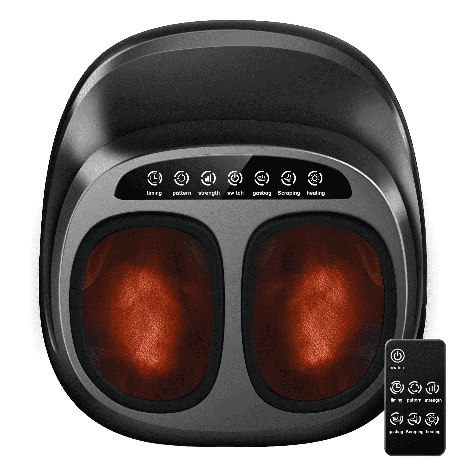 SZRSTH Shiatsu Foot Massager, Heated Kneading Gift for Women, Size 11