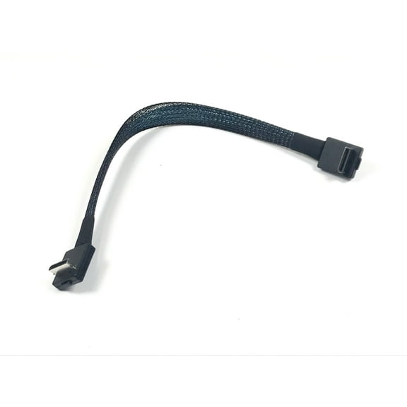 OCuLink SFF-8611 Right Angle Male to Right Angle Male Cable Assembly -7 Inches