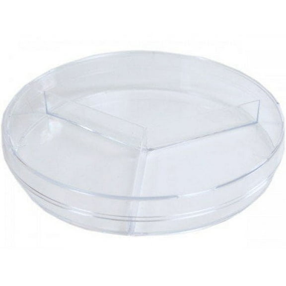 Petri Dish 100 X 15mm Pack of 20 With 3 Sections