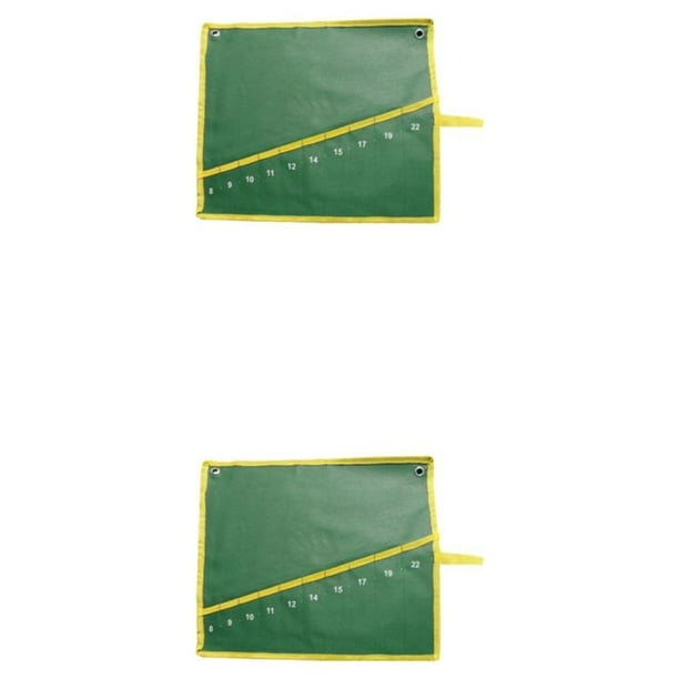 Bolsa enrollable para herramientas Speravity Oxford alta resistencia paquete de 10 azules