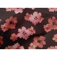thumbnail image 5 of oneOone Cotton Poplin Maroon Fabric Floral & Craft Projects Decor Fabric Printed By The Yard 42 Inch Wide, 5 of 5