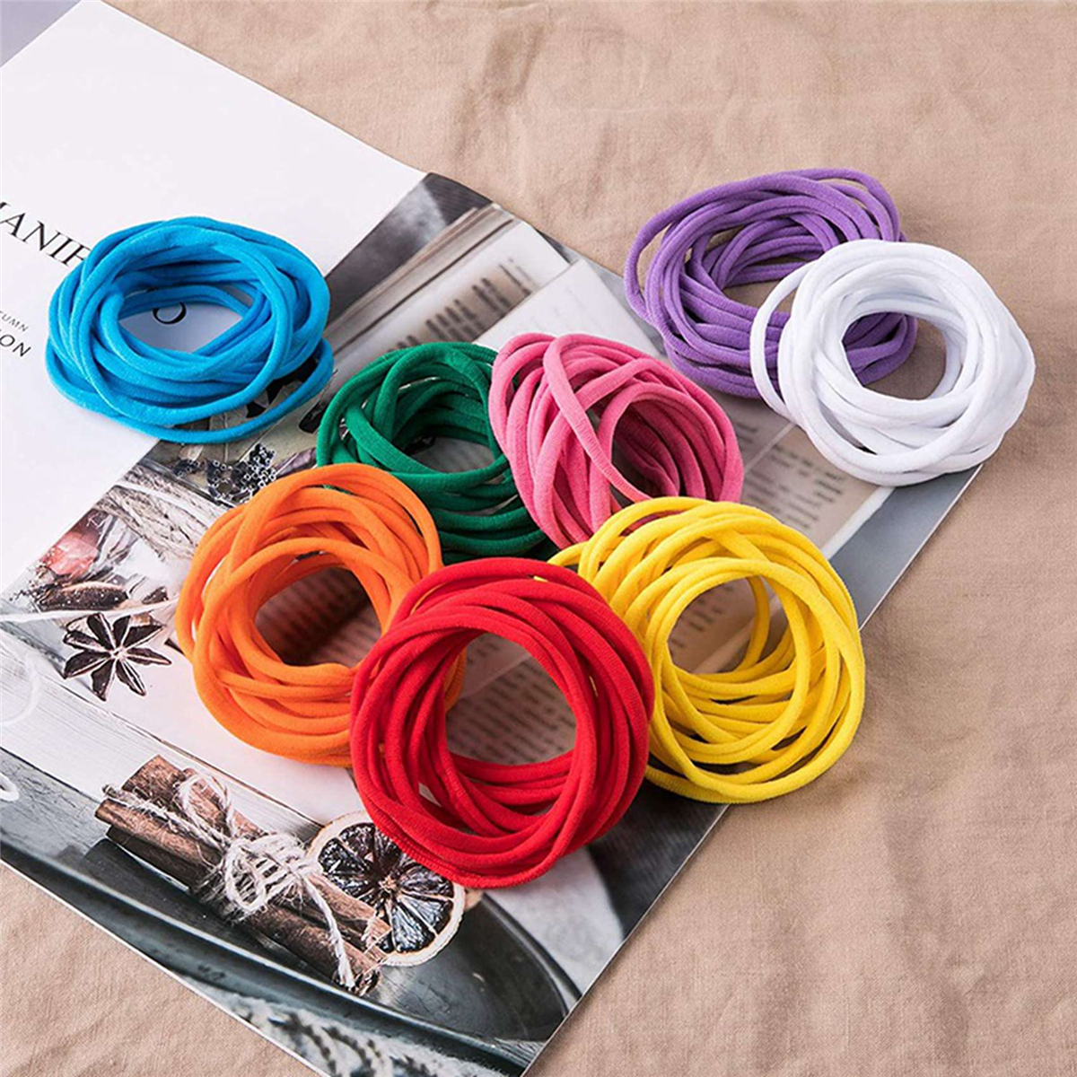 960 Pieces Potholder Weaving Weaving Craft with Multiple Colors for DIY Crafts Supplies