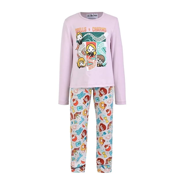 Pijama Harry Potter Talla 6 Combinada Lila